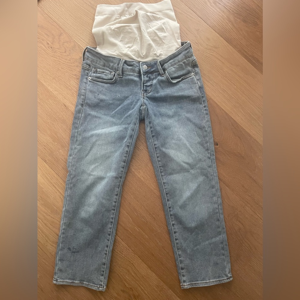 Blanqi size 2 maternity support jeans